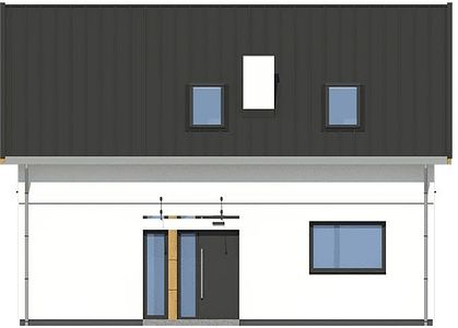 Фасад дома DBE-6482-62 Фасад дома DBE-6482-62