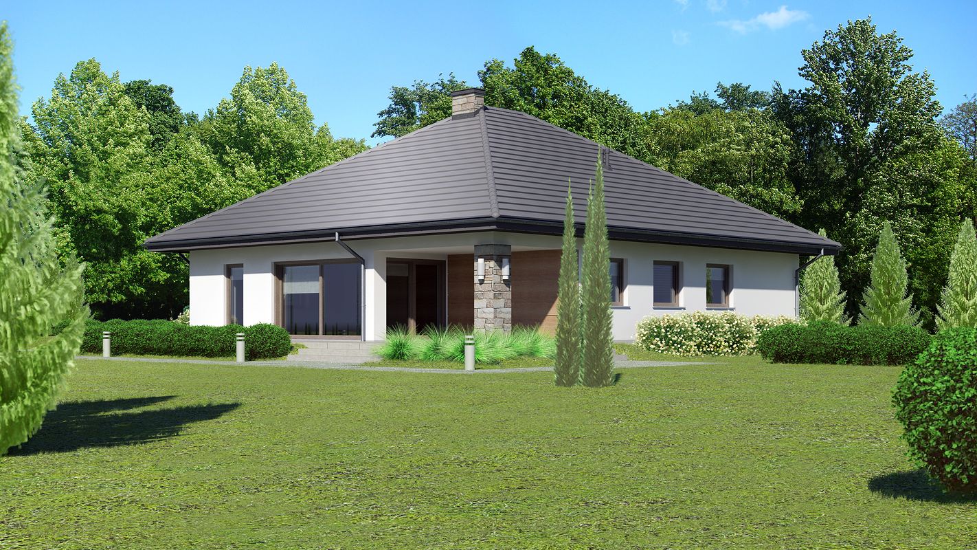 Проект дома DHF-6216-17