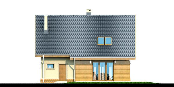 Фасад дома KKK-4758-76 Фасад дома KKK-4758-76
