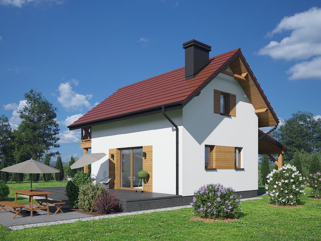 Проект дома GFE-7261-85 Проект дома GFE-7261-85