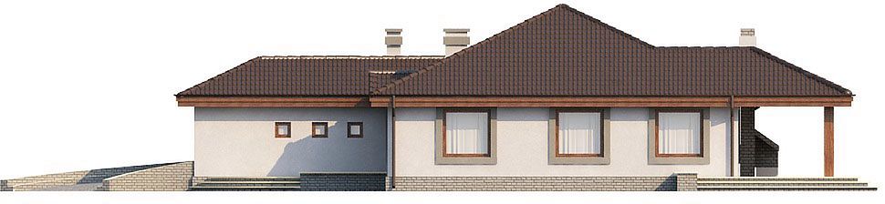 Фасад дома GGF-3668-99 Фасад дома GGF-3668-99