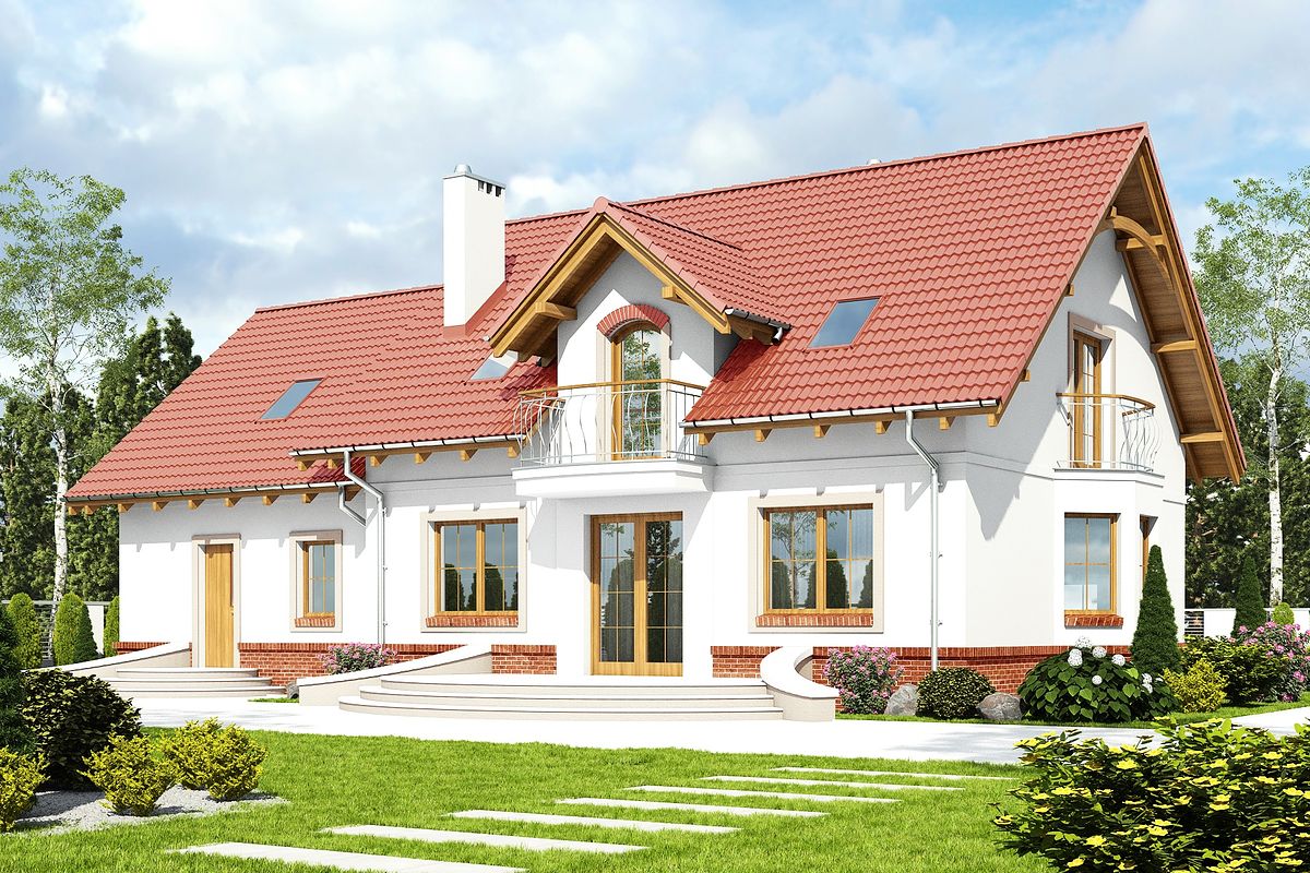 Проект дома BHK-1813-84
