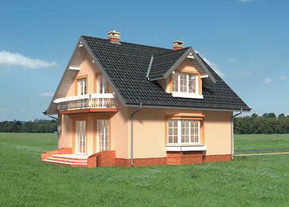 Фасад дома HGC-6989-93 Фасад дома HGC-6989-93