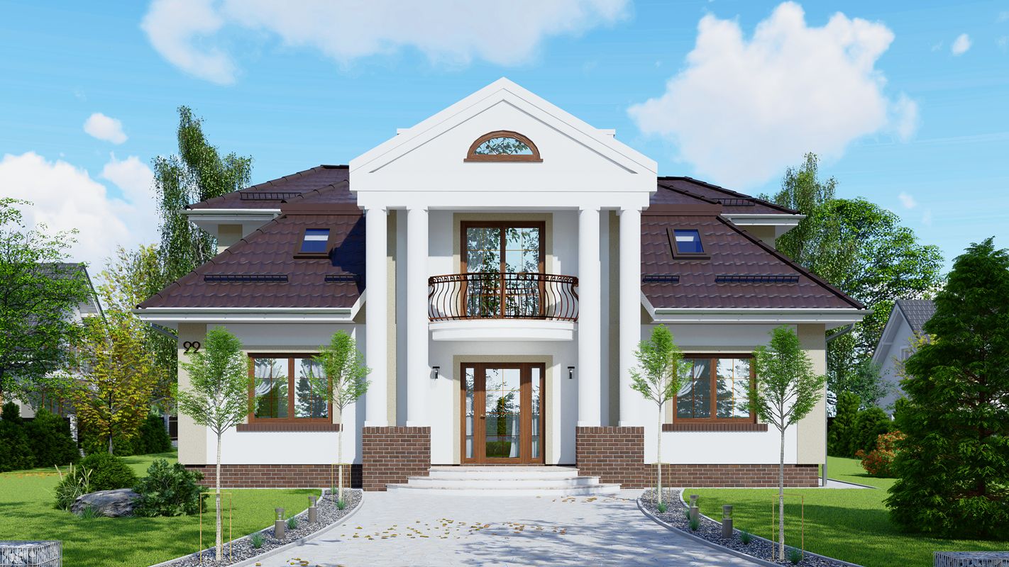 Проект дома FEK-7772-65