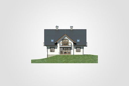 Фасад дома CKA-2287-48 Фасад дома CKA-2287-48