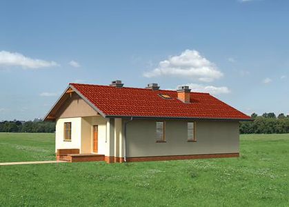 Фасад дома HFG-6622-43 Фасад дома HFG-6622-43