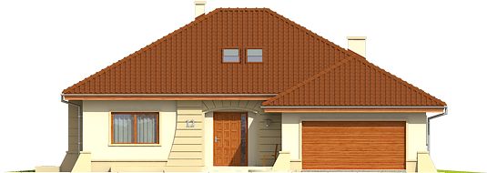 Фасад дома EKK-4928-42 Фасад дома EKK-4928-42