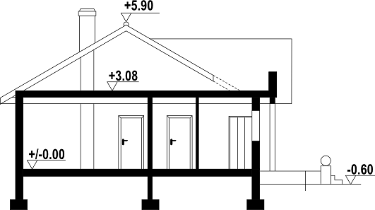 Фасад дома CEC-3226-34 Фасад дома CEC-3226-34