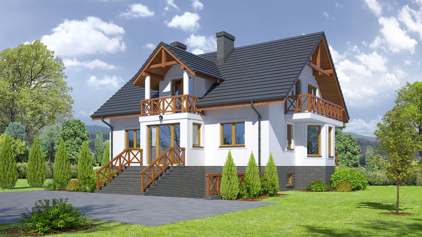 Проект дома HCD-7271-75 Проект дома HCD-7271-75