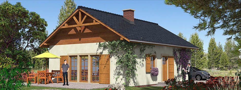 Проект дома HFH-9352-43